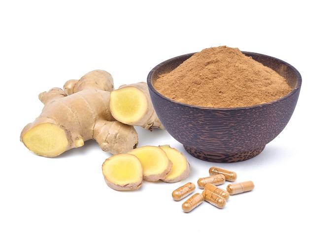 ginger can be used to combat headhaches caused by the menopause