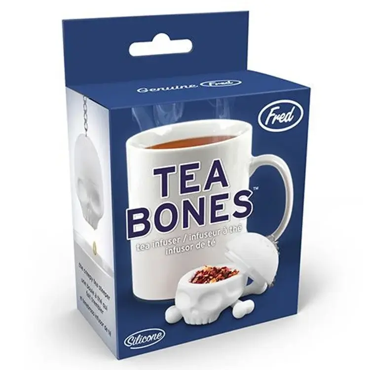 Fred Tea Bones Silicone Tea Infuser in box