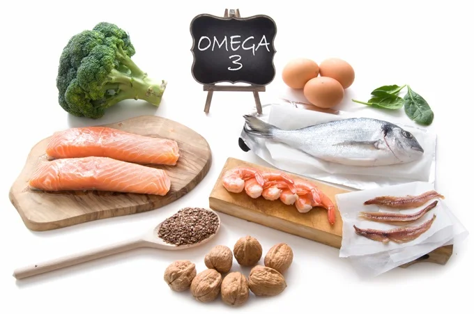 Omega 3 fatty acids have been found to be particularly helpful for easing inflammation in the joints.