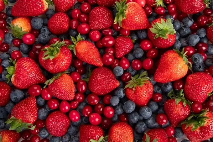Foods that contain OPS's include blueberries, strawberries and cranberries.