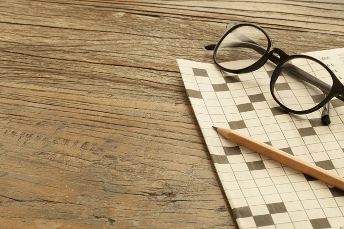 Quizzes and crosswords keep the brain active to prevent age-related cognitive decline.