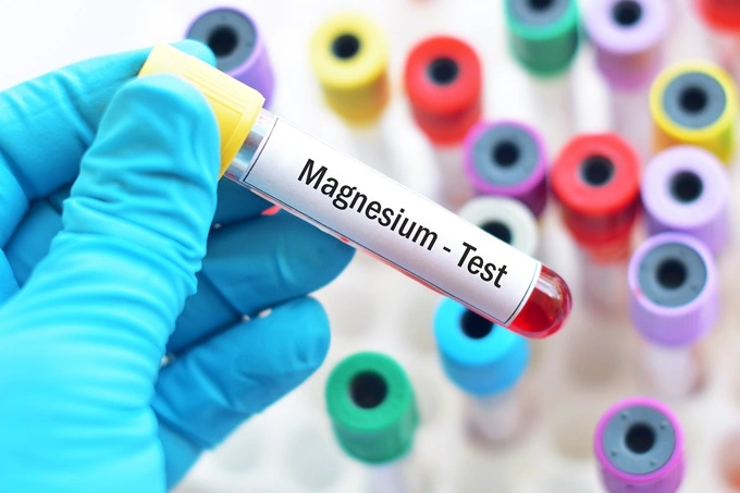A blood test can verify if you are magnesium deficient.