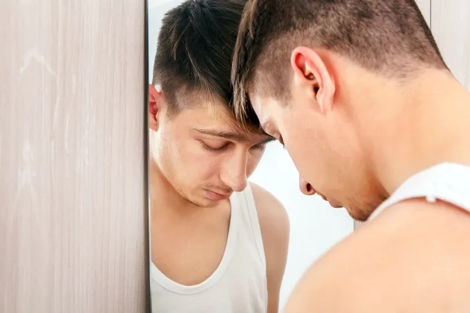 Low self esteem or poor body image can affect a male libido.