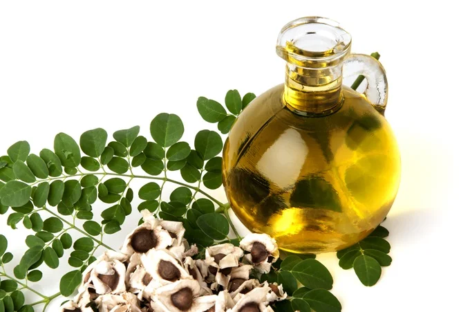 Moringa oil can help with skin conditions such as acne, burns and dandruff.