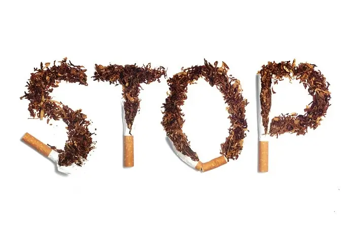 Stop smoking to improve your circulatory system.