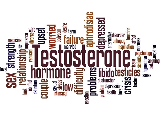 Low testosterone can affect sexual health.