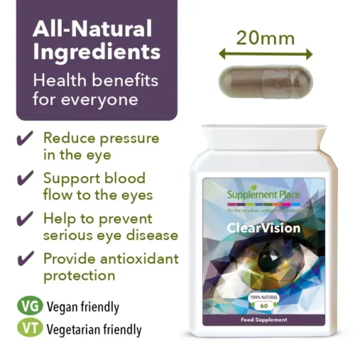 ClearVision Capsules Benefits Image.