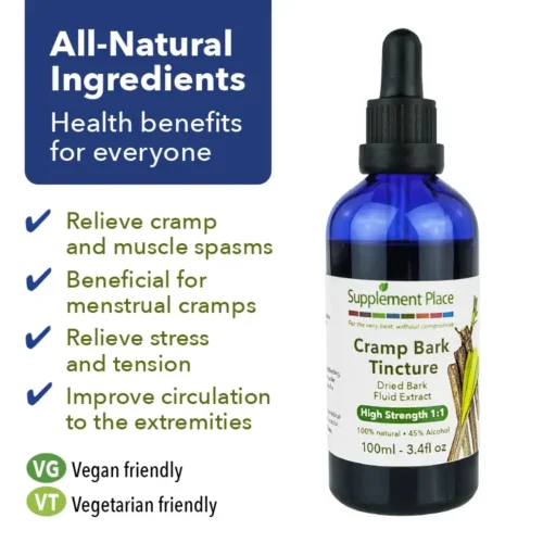 Cramp Bark Tincture Benefits Image.