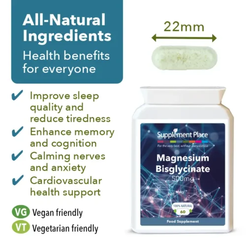 Magnesium Bisglycinate Capsules Benefits Image