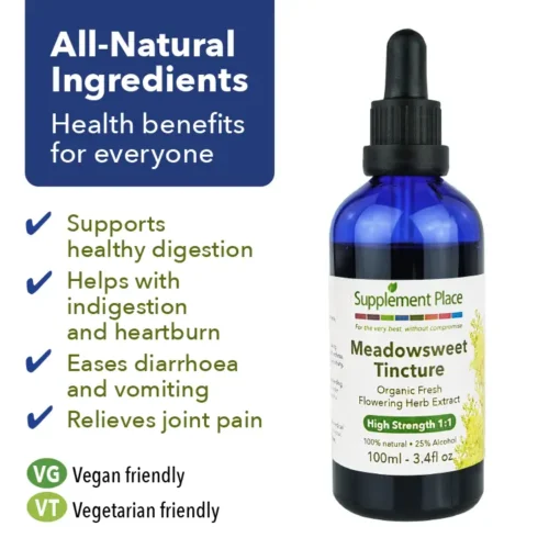 Meadowsweet Tincture Benefits Image