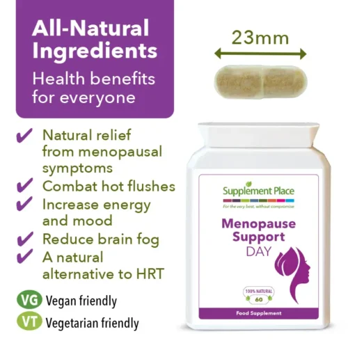 Menopause Support Capsules Benefits Image.